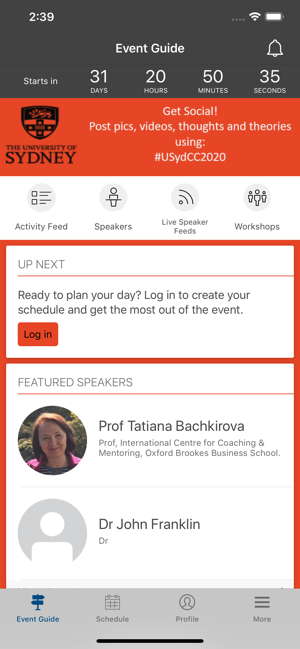 USyd Coaching Conference 2020(圖3)-速報App