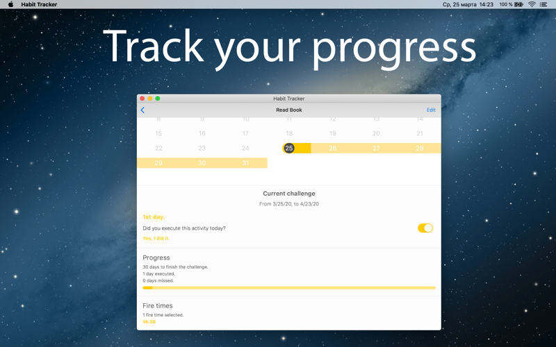 Daily Habit Tracker & Goals screenshot 4