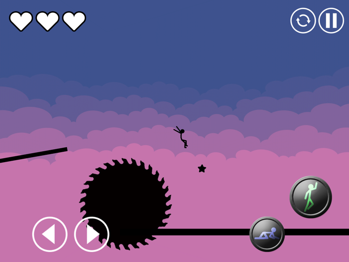 Stickman Parkour Platform