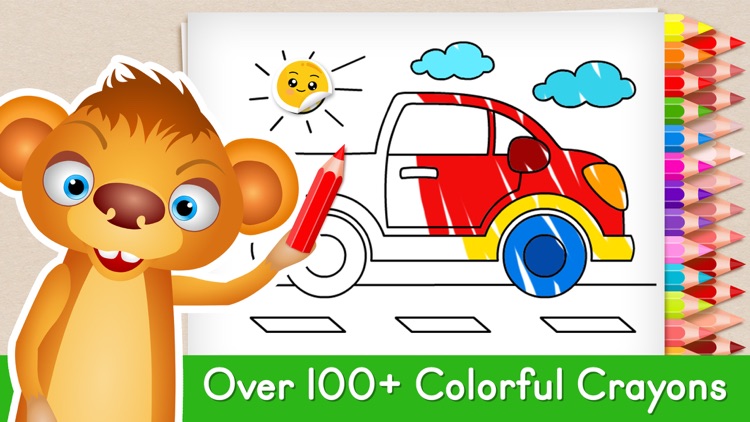 Tashi Coloring Games for Kids