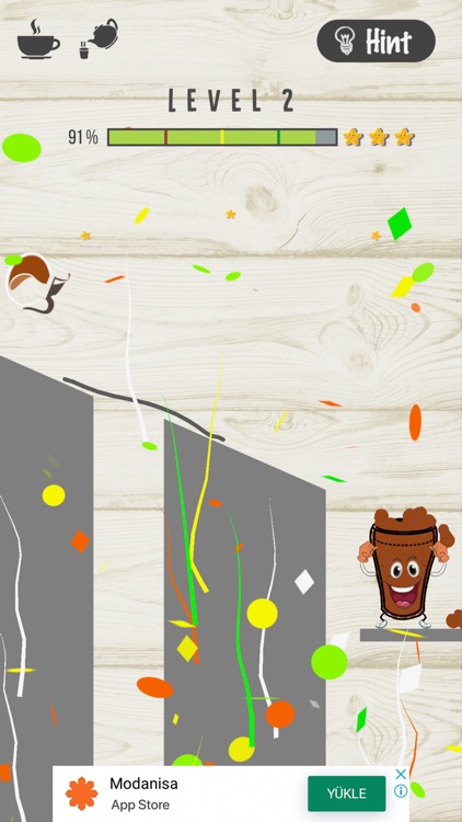 Happy Coffee Drawlines