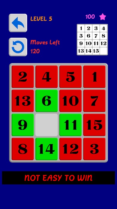 Sort It -8-15 Puzzle Block 4x4 screenshot 4