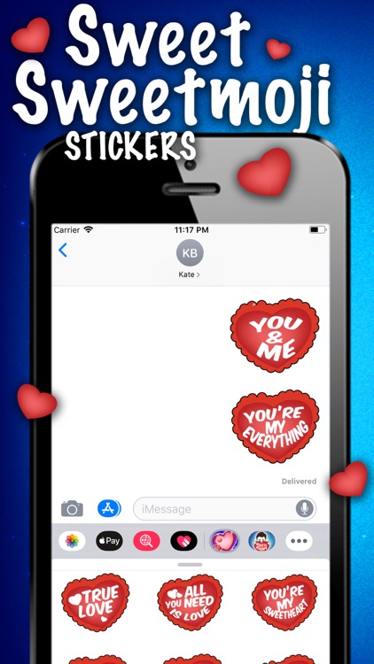 Sweet Sweetmoji Stickers