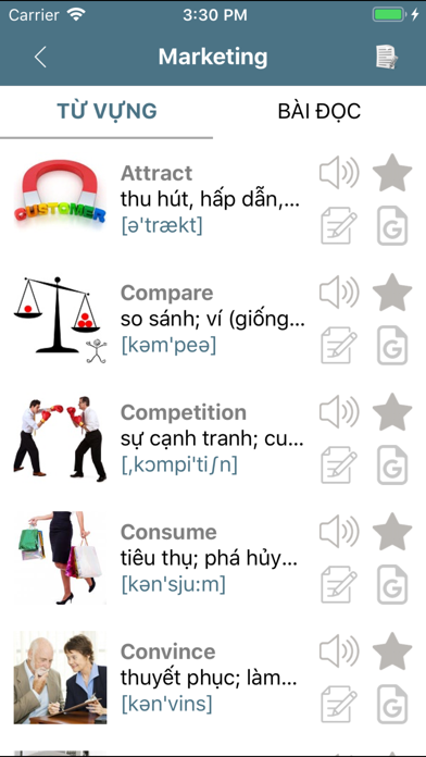 How to cancel & delete Học từ vừng TOEIC theo chủ đề from iphone & ipad 2