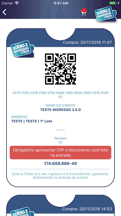 Quero 2 Ingressos screenshot-3