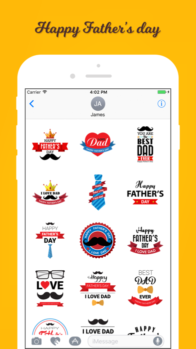 Funny Father's Day Stickers screenshot 3