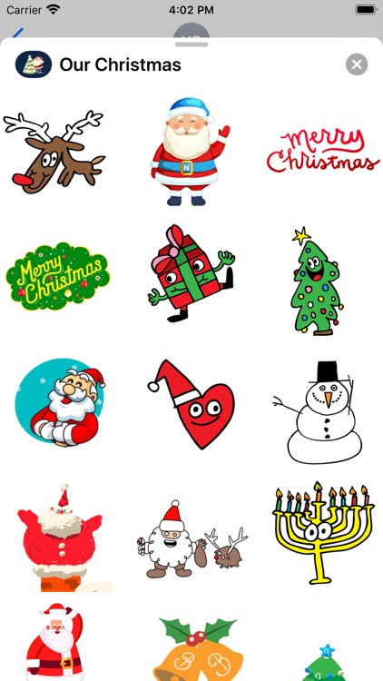 Our Christmas Stickers