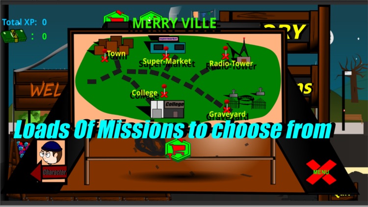 MerryVille: ZombieShooter screenshot-5