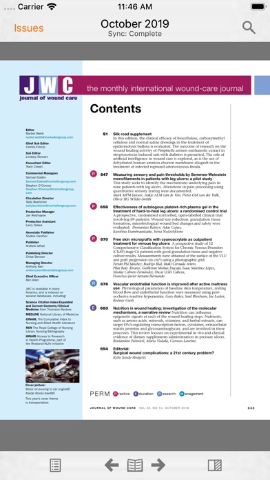 【图】Journal of Wound Care(截图2)