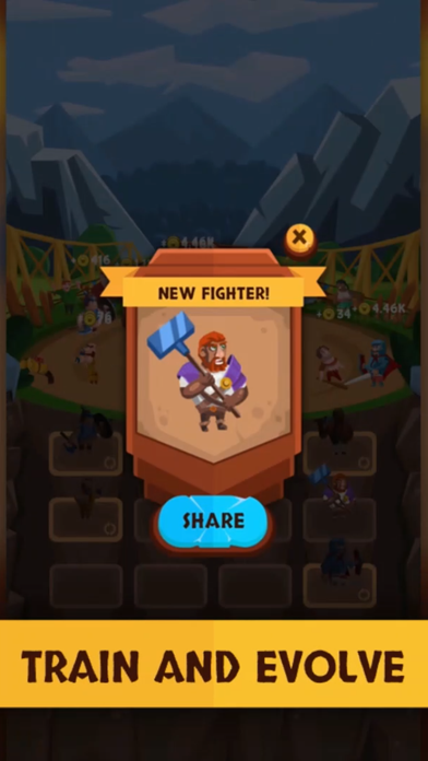 EvoHero - Idle Gladiators screenshot 3