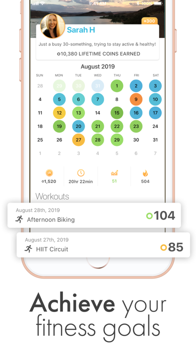 PK Rewards Workout Tracker screenshot 4