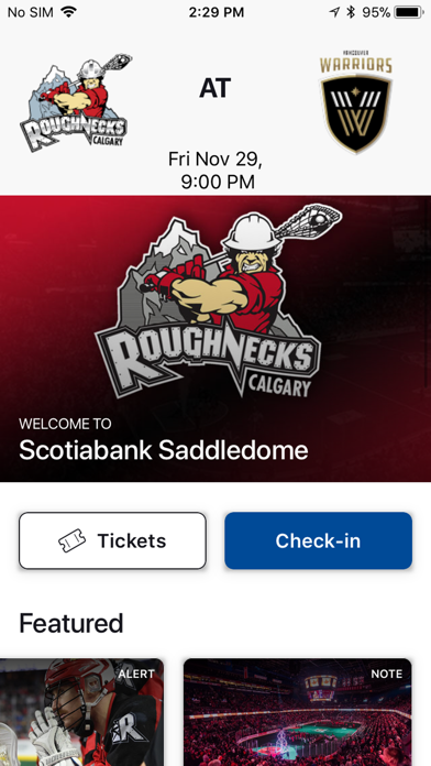 Calgary Roughnecks screenshot 2
