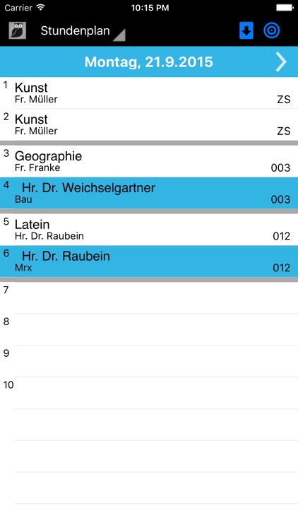 KGP Vertretungsplan