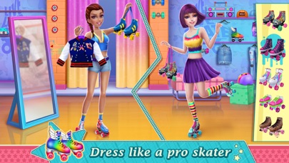 Roller Skating Girls Screenshot 1