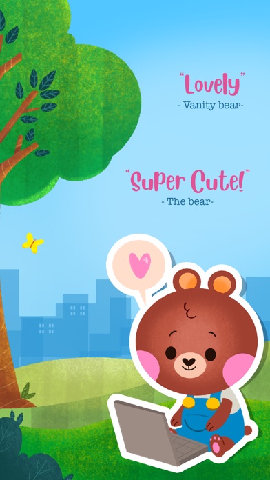 Cute Bear - Animated Stickers screenshot 3
