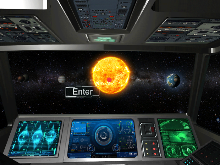 Solar Space Exploration VR