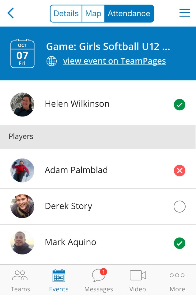 TeamPages screenshot 4