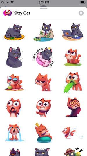 Kitty Cat Stickers(圖5)-速報App