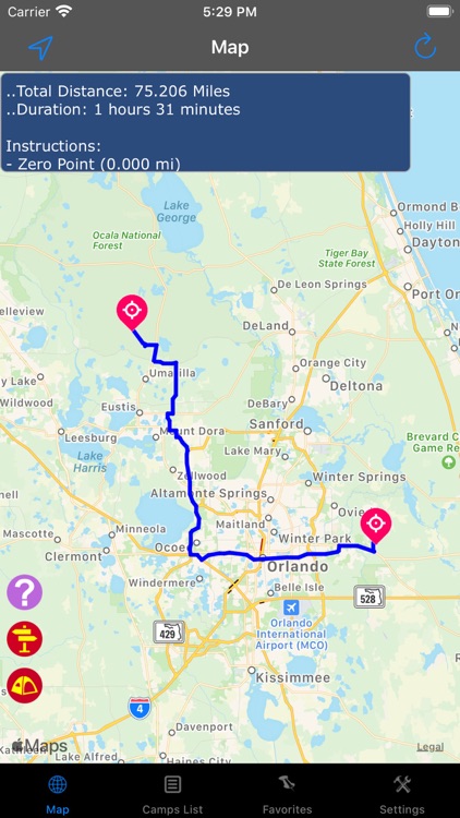 Florida – Camping & RV spots screenshot-3