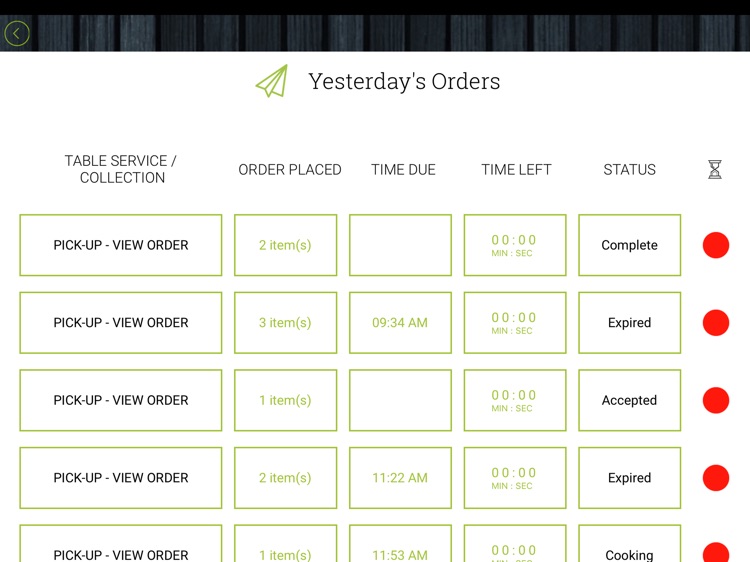 TableTime Vendor screenshot-3
