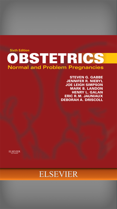 How to cancel & delete Obstetrics, 6th Edition from iphone & ipad 1