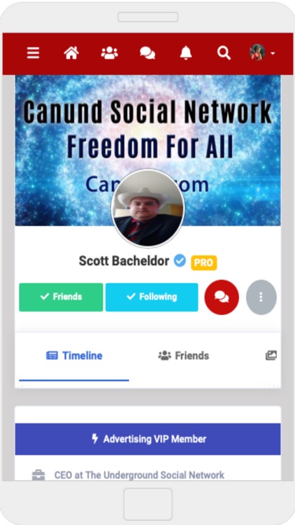 Canned Social Network