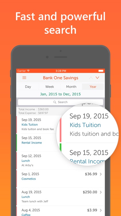 Easy Spending Expense Tracker