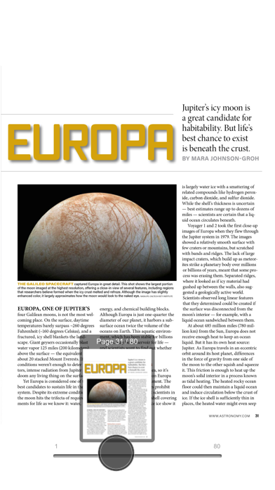 Astronomy Magazine review screenshots