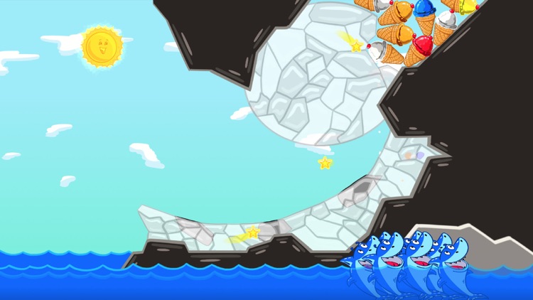 Ice Cream Mixer: Shark Games screenshot-5