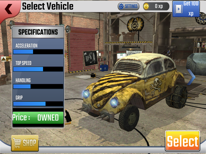 Car Stunts Destruction Manic