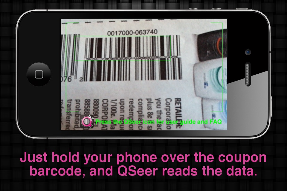 QSeer Coupon Reader screenshot 2