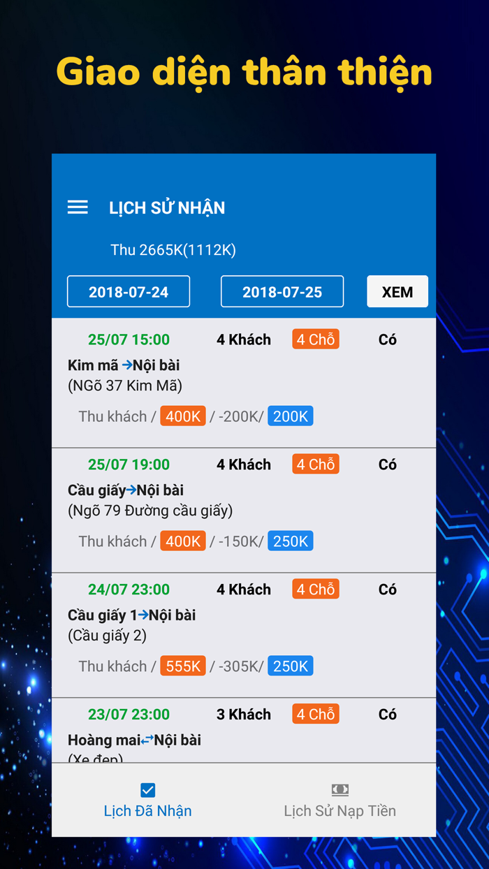 mobileTaxi - Xe vip Nội Bài