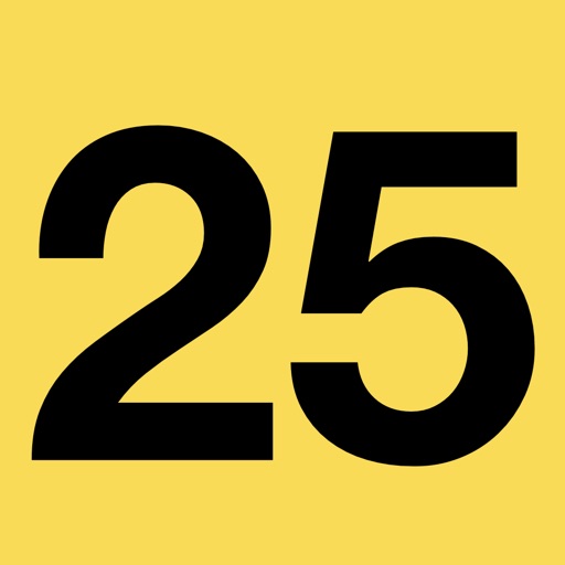 25 Numbers Game