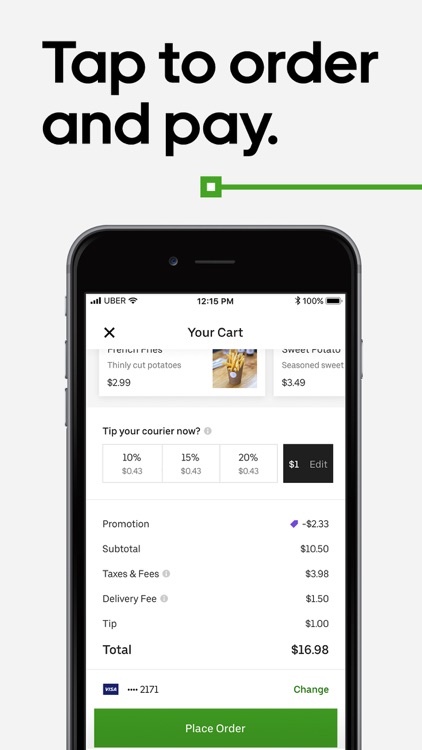 Uber Eats: Food Delivery