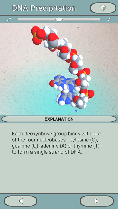 DNA Precipitation AR screenshot 2