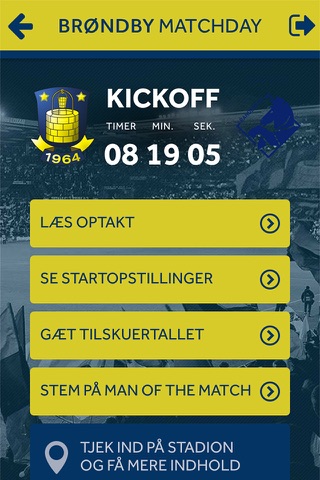 Brøndby Matchday screenshot 2