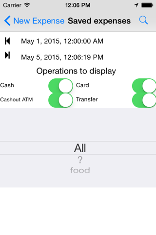 The quickest expense tracker screenshot 3