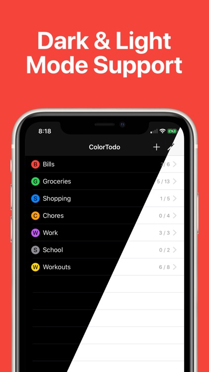 ColorTodo Lists