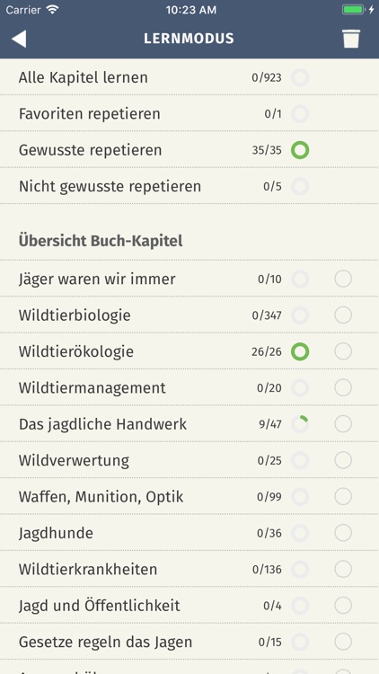 Jagd-Lern App screenshot-0