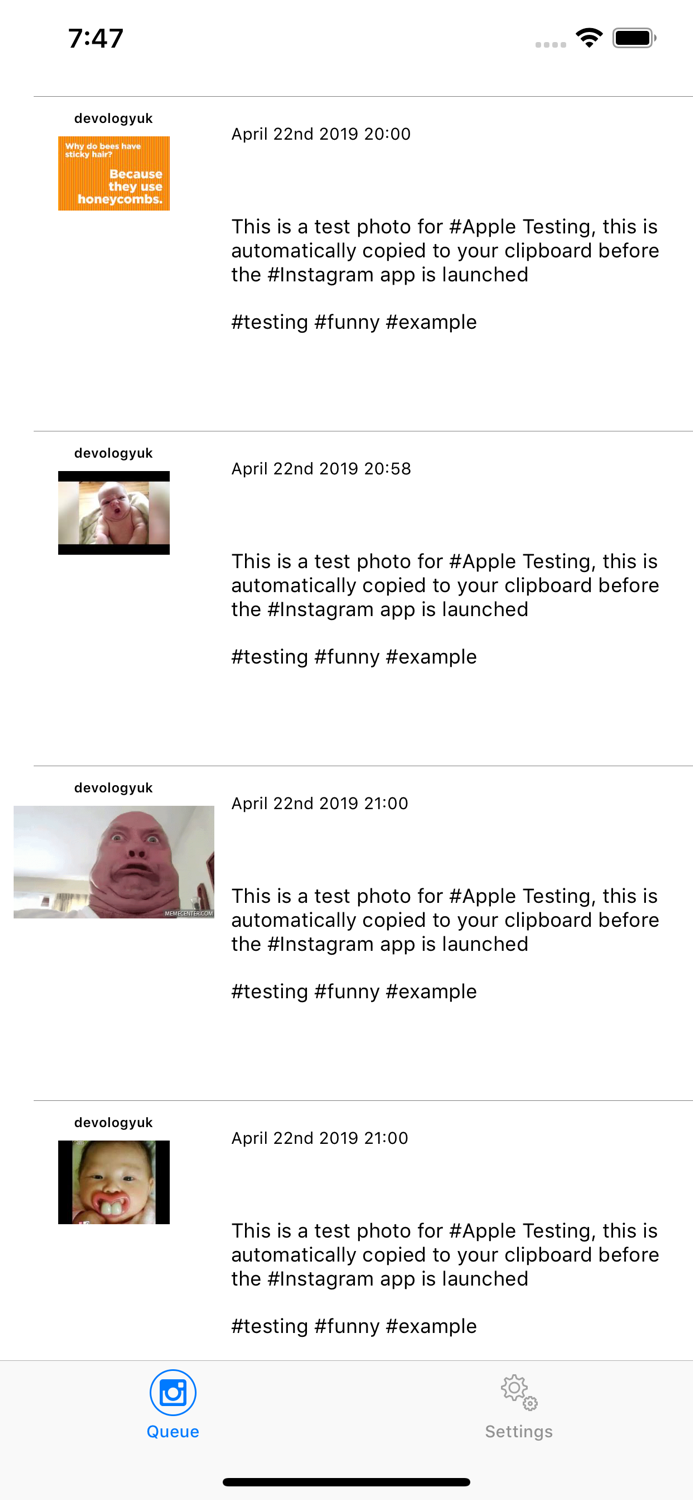 Social Scheduler App