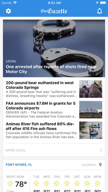 The Colorado Springs Gazette