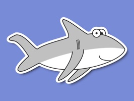 The Shark Puns sticker collection is a set of fun, silly and punny stickers for iMessage