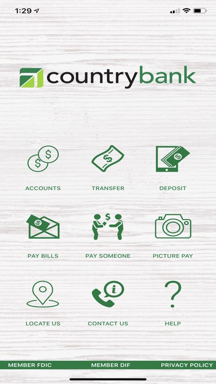 Country Bank Mobile Banking screenshot-0
