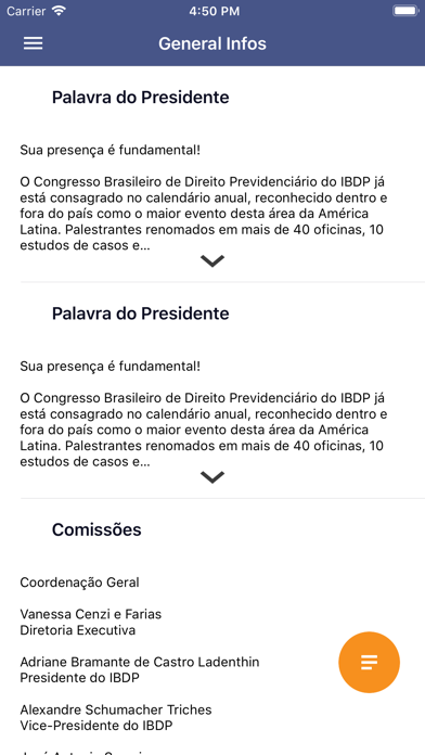 Congressos IBDP screenshot 3