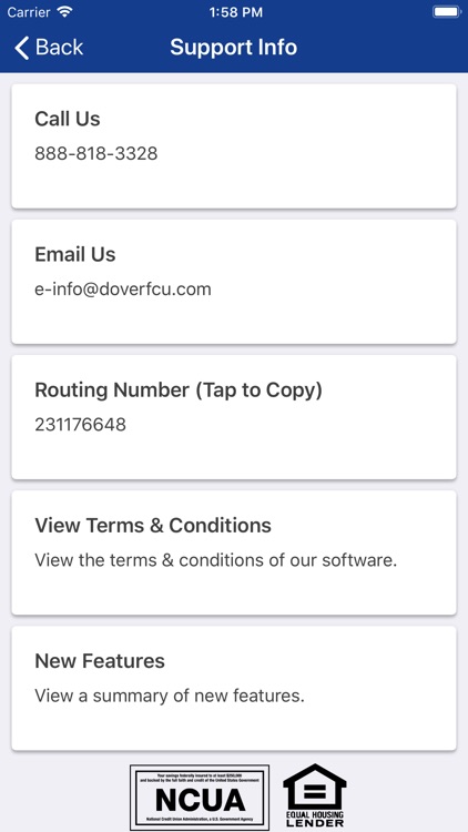 Dover Federal Credit Union screenshot-5