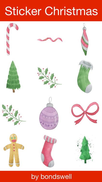 Sticker Christmas