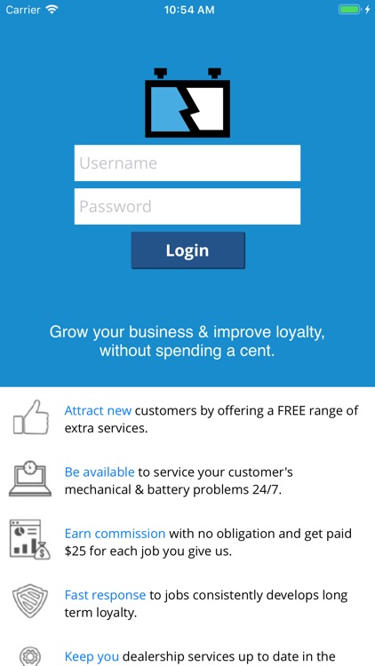 The Battery Guys - Partner App