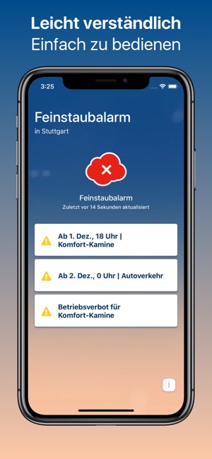 Feinstaubalarm Stuttgart(圖2)-速報App