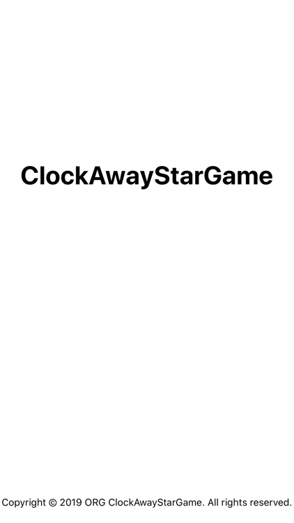 ClockAwayStarGame