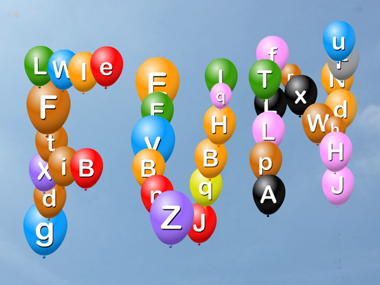 Screenshot #6 pour Alphabet Balloons - Letters